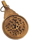 Vintage Antique Brass Astrolabe 8" English Globe Navigation Maritime Astrologica