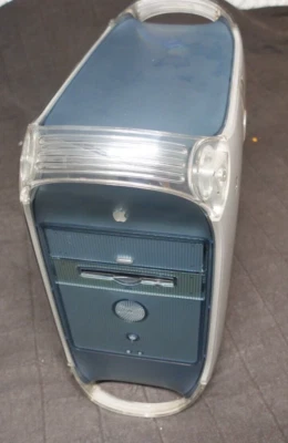 Apple PowerMac Power Mac G4 Tower M5183 400MHZ 128/20GB/DVD/56K/ZIP/KB - Image 1 of 4