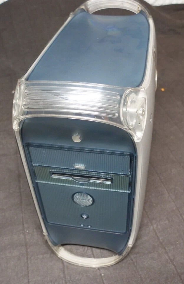 Apple PowerMac Power Mac G4 Tower M5183 400MHZ 128/20GB/DVD/56K/ZIP/KB - Image 1 of 4