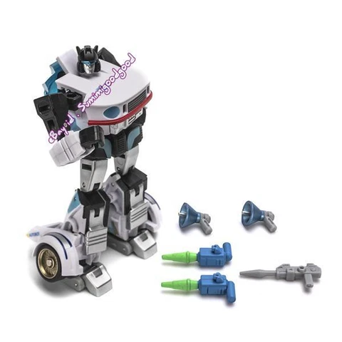 Newage NA H2 Jazz G2 White 7cm 3in Small Scale Deformable Robot Action Figure Cover