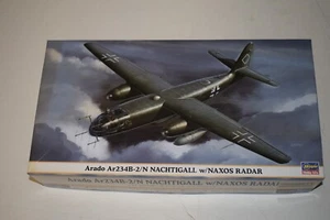 Hasegawa 09820 Arado Ar234B-2/N Nachtigall w/ Naxos Radar 1:48 NEU mit OVP - Bild 1 von 2