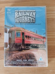 New/sealed-DVD- The World's Greatest Railway Journeys - Brazil / Cuba / Mexico - Picture 1 of 2