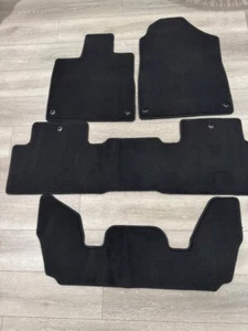 NEW OEM Acura MDX 2022 2023 cloth Floor Mats BLACK - Bild 1 von 5