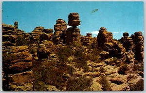 Postcard Arizona Heart of Rocks Chiricahua National Monument Big Balance Rock AZ - Picture 1 of 2