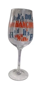 It's Not A Hangover Its A Wine Flue Gift Wine Glass Men And Women  Wine Lovers  - Picture 1 of 2