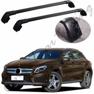 Cross bar fits for Mercedes Benz GLA X156 2014-2019 luggage rack carrier rails - Picture 1 of 10