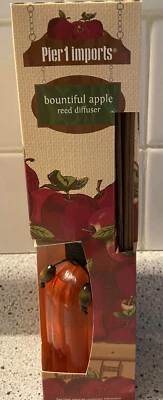 Pier 1 Imports Reed Diffuser Set BOUNTIFUL APPLE 10oz Full Size NEW - Image 1 of 2