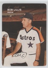 1984 Mother's Cookies Houston Astros Stadium Giveaway Bob Lillis #15