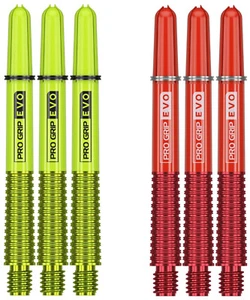 2 Sets Target Pro Grip Evo Medium Dart Schäfte - Versand mit Tracking - Grün Rot - Bild 1 von 1