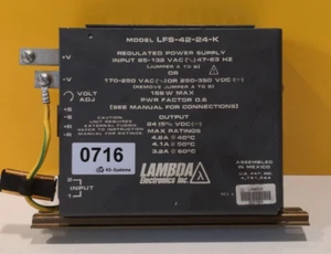 Lambda LFS-42-24-K 24VDC Power Supply - Picture 1 of 3