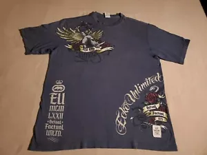 Y2K Ecko Unltd Actual Factual 1972 T-Shirt Sz 2XL Graphic, Made In Mexico - Picture 1 of 8