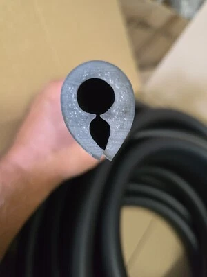 Kantenschutz Rammschutz Stoßkante Scheuerleiste Rand Schutz Boot G2 hart PVC  - Bild 1 von 4