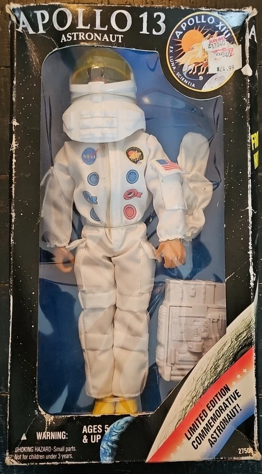 Figura de acción astronauta Apolo 13 1995 de colección escala 1/6 muñeca figura 12" Kenner (F7) Foto 1 de 4