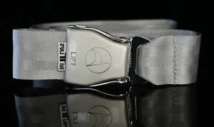 Flugzeuggürtel by FlapsFive  electric storm grey original Türkisch Airlines  - Picture 1 of 3
