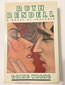 GOING WRONG by Ruth Rendell (1990 Hardcover) Mystery Press Book Club Edition - Picture 1 of 8