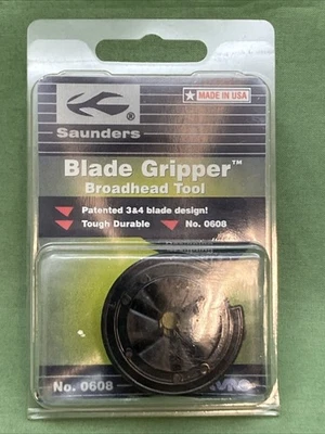 NEW SAUNDERS 0608 BLADE GRIPPER BROADHEAD TOOL - Image 1 of 3