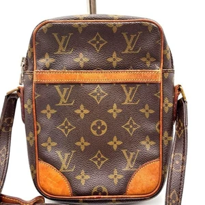 Louis Vuitton Danuve Monogram Leather Shoulder Bag Crossbody Used - Picture 1 of 10