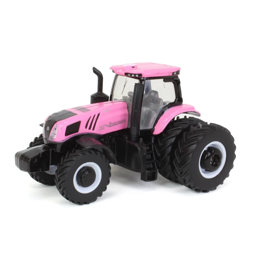 Tractor ERTL 1/64 rosa New Holland Genesis T8.380 con dobles traseros 13997 Foto 1 de 4