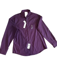 Camisa de vestir reversible ajustada Calvin Klein para hombre X 16-16 1/2 nueva - Imagen 1 de 6