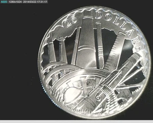 Solomon Island 2008, $25, Comm Primera Guerra Mundial, plata de alta calidad de 0,8410 oz (Reino Unido-72) - Imagen 1 de 2