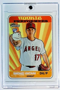 2018 Topps Heritage Rookie Performers RC Card #RP-SO Shohei Ohtani + ONE TOUCH - Picture 1 of 2