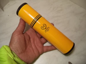 MYON HUMIDOR ALLUMINIUM RACING EDITION FINO 4 SIGARI GIALLO NUOVO - Imagen 1 de 5