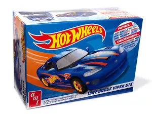 AMT 1997 Dodge Viper GTS "Hot Wheels" Escala 1:25 Plástico Modelo Coche Kit 1349 - Imagen 1 de 4