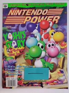 Nintendo Power Magazine N64 Volume 104 Calendar Poster & Yoshis Story Poster - Picture 1 of 5