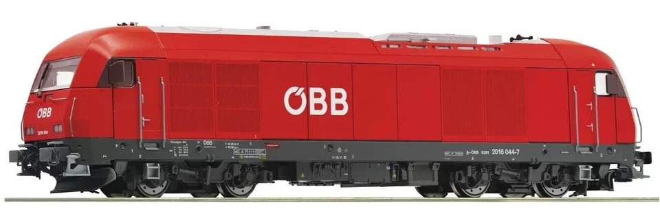 Roco 2016 044-7 'Hercules' ÖBB Livery Red, New Logo DCC - Image 1 of 1