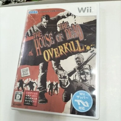 The House of the Dead: Overkill Wii RVL-P-RHOJ 2009 NTSC-J Nintendo SEGA USED - Image 1 of 4