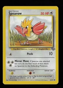 1999 Pokemon Jungle 62 Spearow - Picture 1 of 2