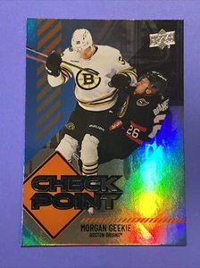 2024-25 Upper Deck Series 1 - Morgan Geekie Check Point #CP-3 Boston Bruins - Picture 1 of 2