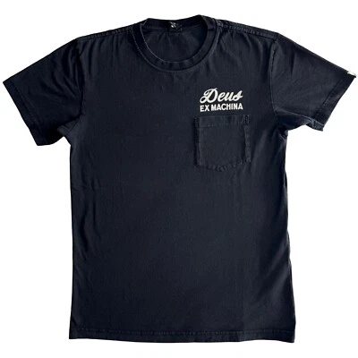 Deus ex Machina Men's T-Shirt Black Size S Cotton - Image 1 of 4