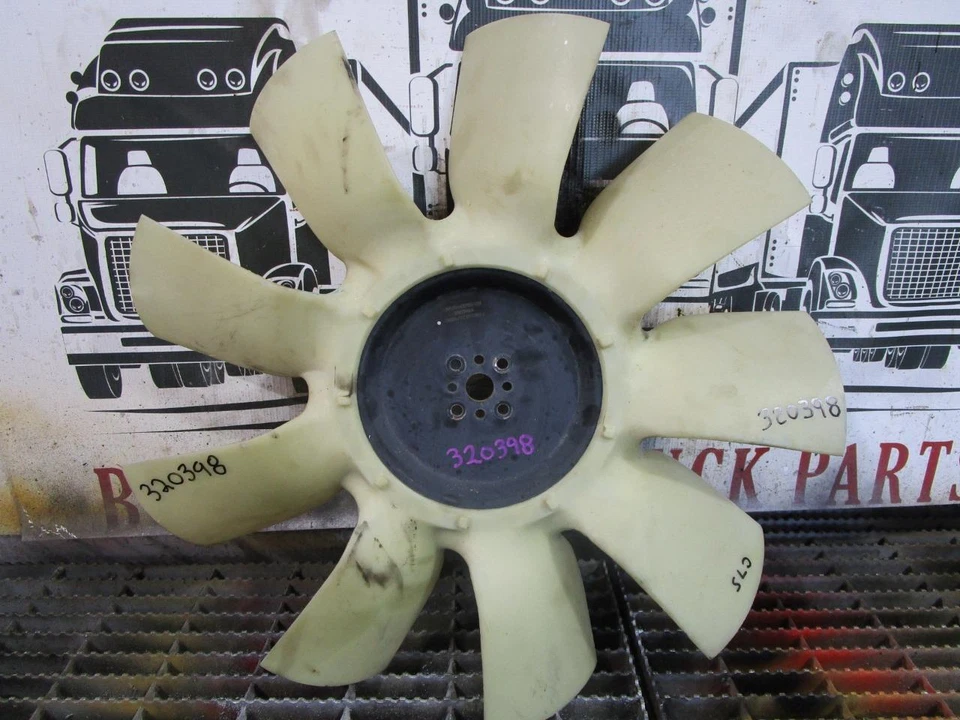 GOOD USED Caterpillar C7 Diesel Engine Fan 9 Blades 25 inch Part 4735-43783-29 - Image 1 of 4