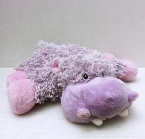 Baby Ganz Plush Purple Hippo Floppy Lavender Hippopotamus Stuffed Animal - Picture 1 of 8