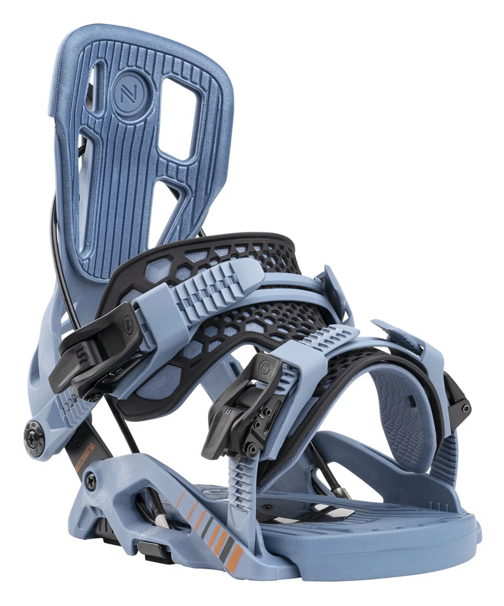 Nidecker FLOW Fuse Fusion Slate Blue Snowboard Bindings XL (11-14