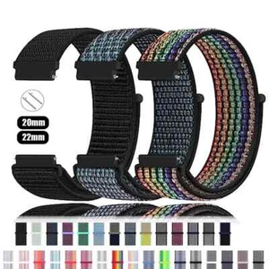 Nylon Armband für Garmin Venu Sq/Venu 3 2 Plus Vivoactive 5 4 3 645 255 265 745 - Bild 1 von 42
