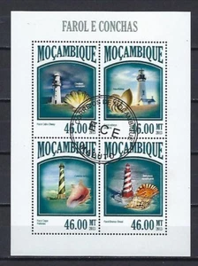Phares Mozambique 2013 (6) Yvert n° 5733 à 5736 oblitérés - Bild 1 von 1
