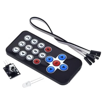 1x Infrared IR Remote Control Sensor Module Kit for Arduino Projects - Image 1 of 3