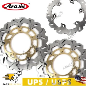 GOLD Front Rear Brake Disc Rotor Fit Suzuki Hayabusa GSX1300R ABS 2013-2020 2015 - Bild 1 von 12