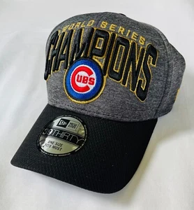 Chicago Cubs Baseball Hat Cap Fitted Era 39 Thirty World Series Champions NEW - Picture 1 of 8