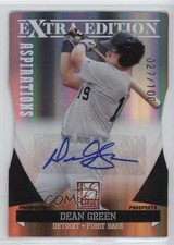 2011 Donruss Elite Extra Edition Aspirations Die-Cut Signatures Dean Green Auto