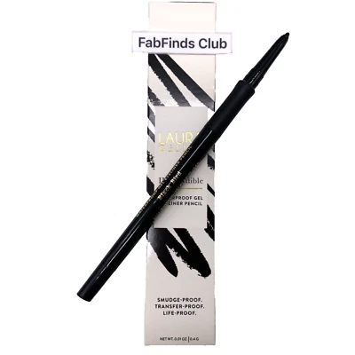 Laura Geller Inkcredible Waterproof Gel Eyeliner Pencil Black Bird New In Box - Image 1 of 4