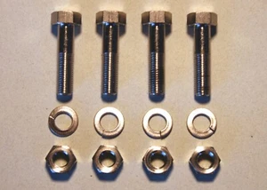 1916-1931 Henderson Motorcycle Footboard Bolt, Nut, & Washer Kit - Antique Repro - Picture 1 of 3