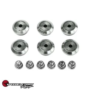 SpeedFactory K-Series VTEC Titanium Valve Cover Hardware Set *RAW Finish K20 K24 - Picture 1 of 3