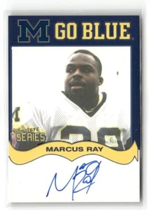 TK LEGACY MICHIGAN SIGNATURE SERIES AUTO MARCUS RAY #MGB89 - Picture 1 of 2