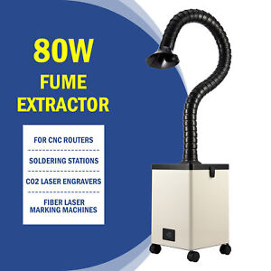 OMTech 80W Pure Air Fume Extractor Smoke Purifier XF-180 for CO2 Laser Engraver
