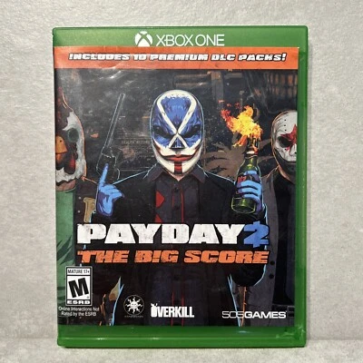 Payday 2: The Big Score (Microsoft Xbox One, 2016). Complete & Tested ✅ - Image 1 of 3
