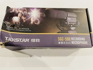 SGC-598 Interview Microphone for Nikon/Canon Camera/DV Camcorder TAKSTAR READ! - Picture 1 of 9