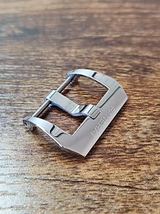 PANERAI WATCH OEM POLISHED STAINLESS STEEL TANG BUCKLE 22MM PAV00625 - Picture 1 of 6